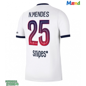 Paris Saint-Germain Nuno Mendes #25 Replika Udebanetrøje 2026-27 Kortærmet